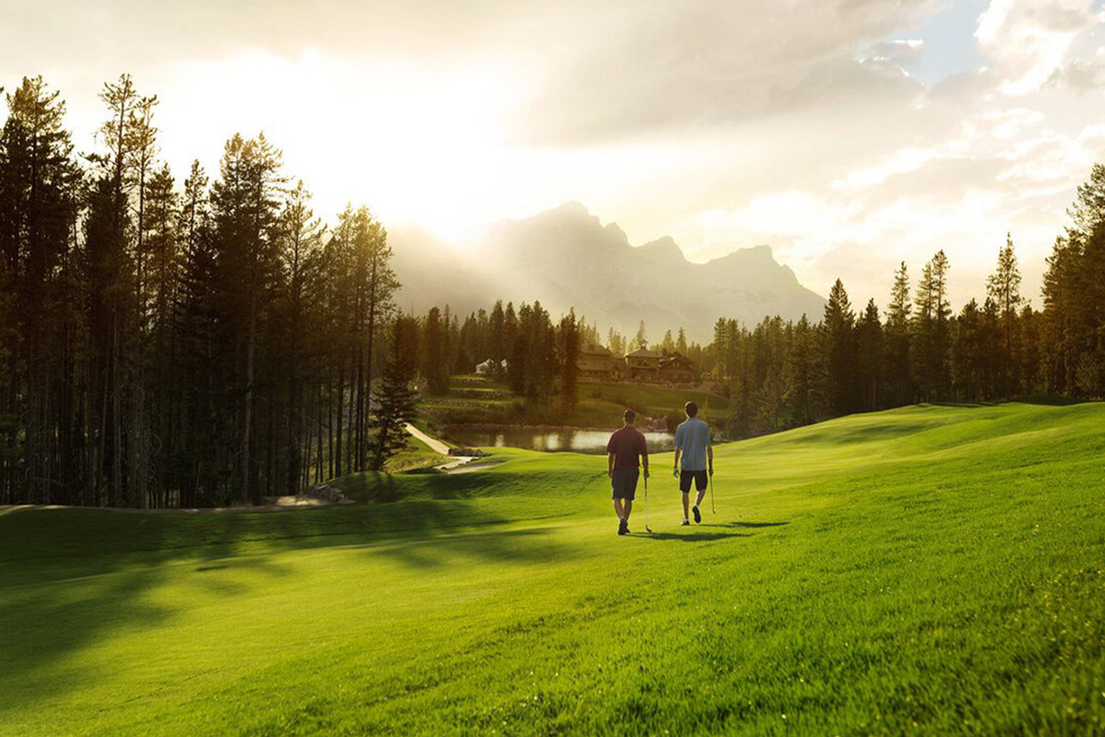Golfing in Canmore