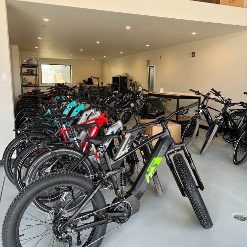 sports garage canmore ebikes